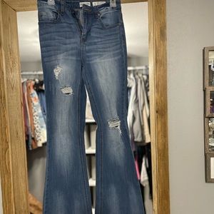 Flare Leg Jeans